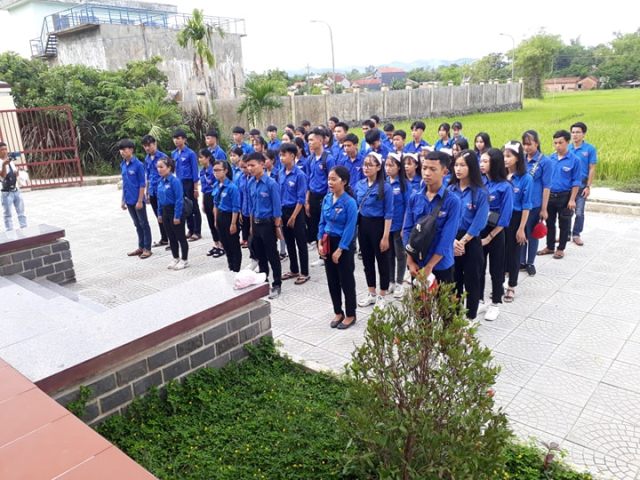 Cụm thi đua số 02: tổ chức ngày Hội thanh niên và hành trình về địa chỉ đỏ năm 2019